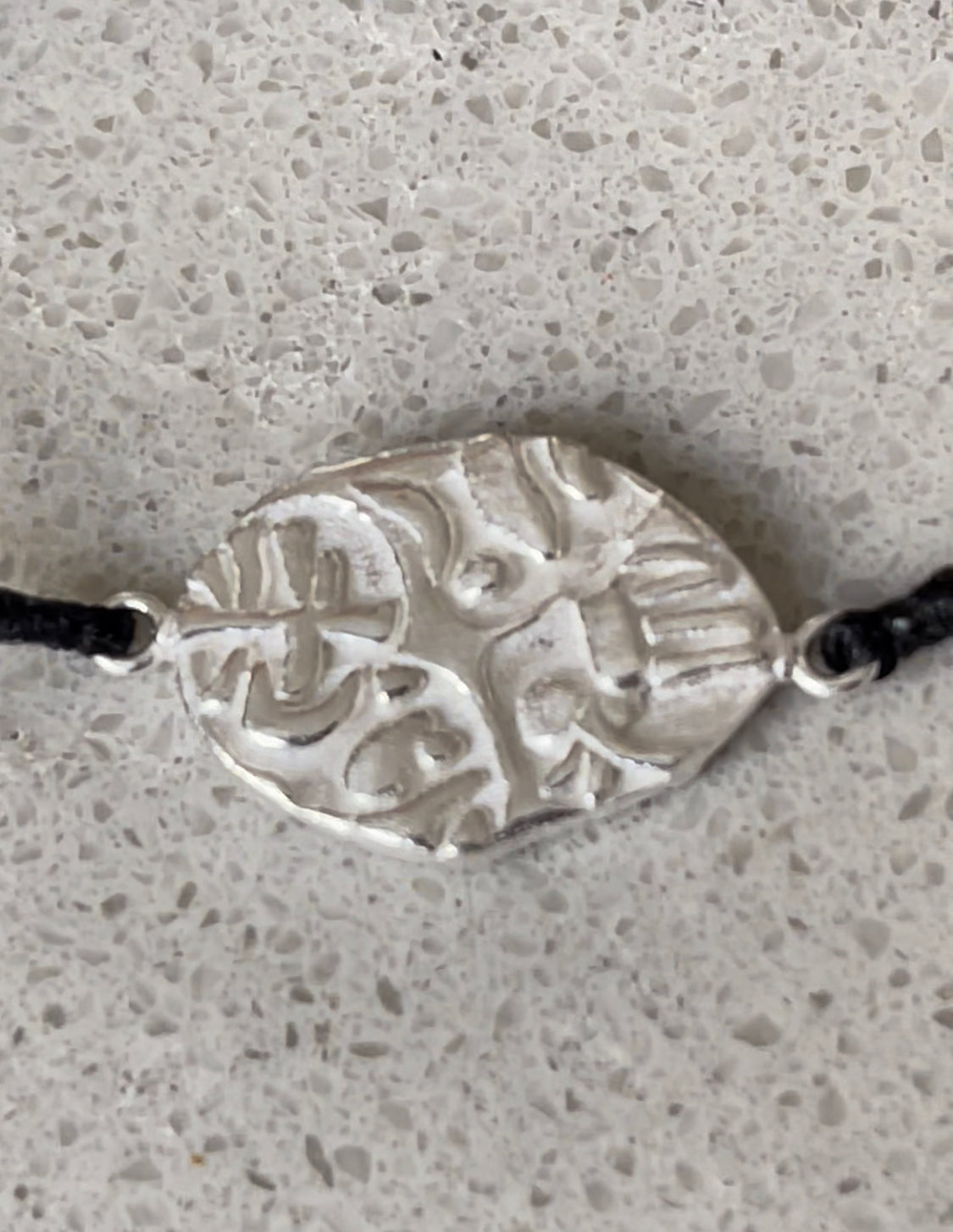 Silver Antique Coin Bracelet