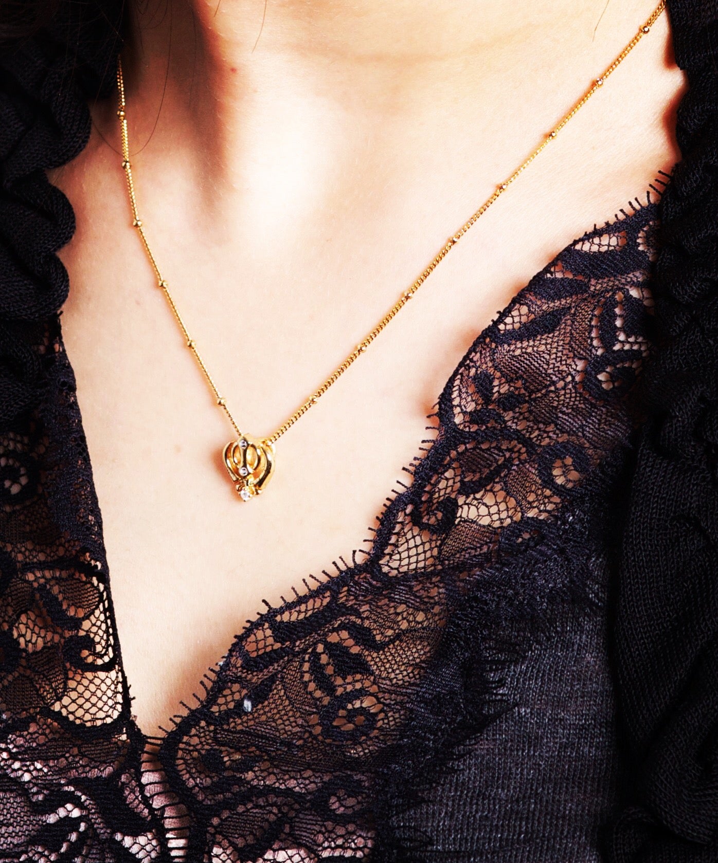 Gold Princess Necklace