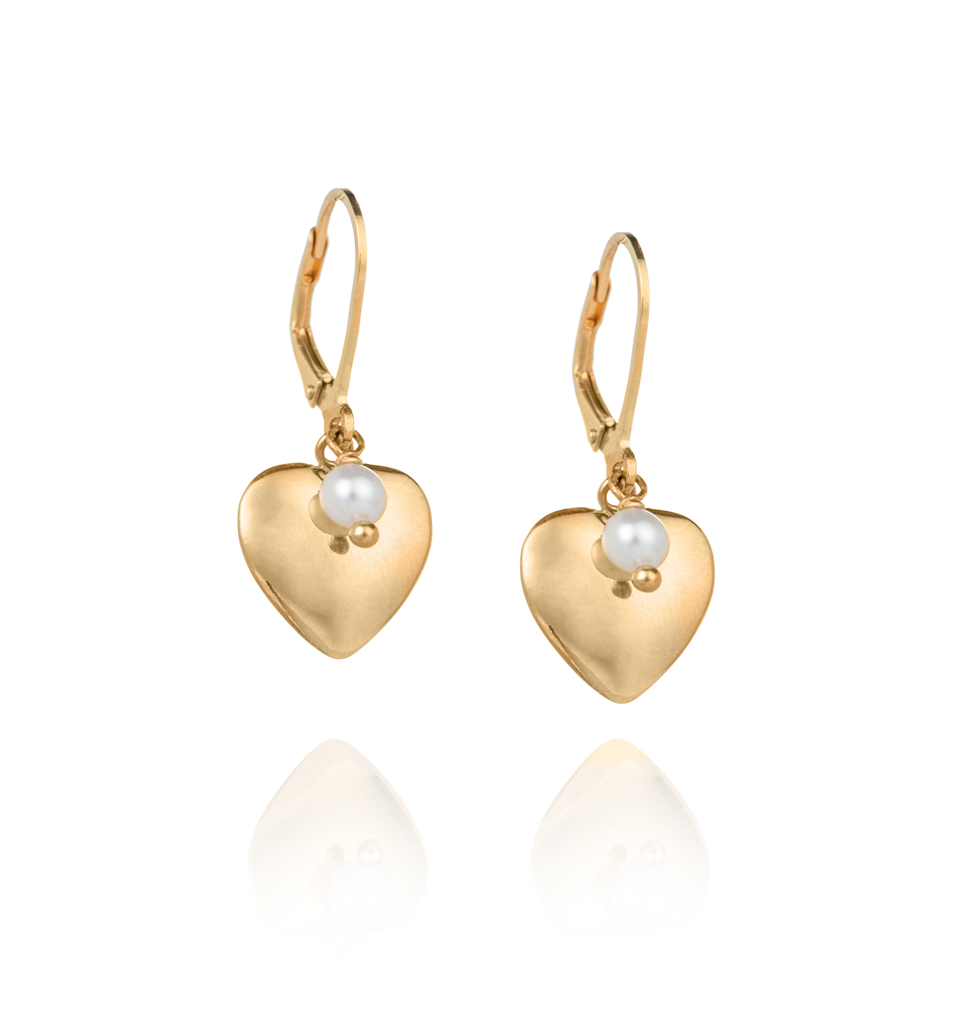 Heart Of Gold Earrings – Sohavi