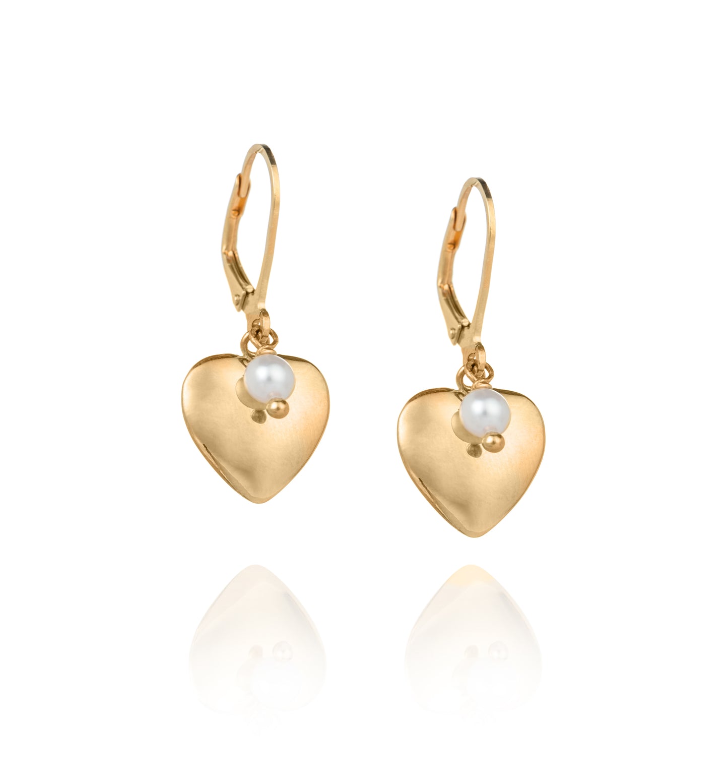 Heart Of Gold Earrings