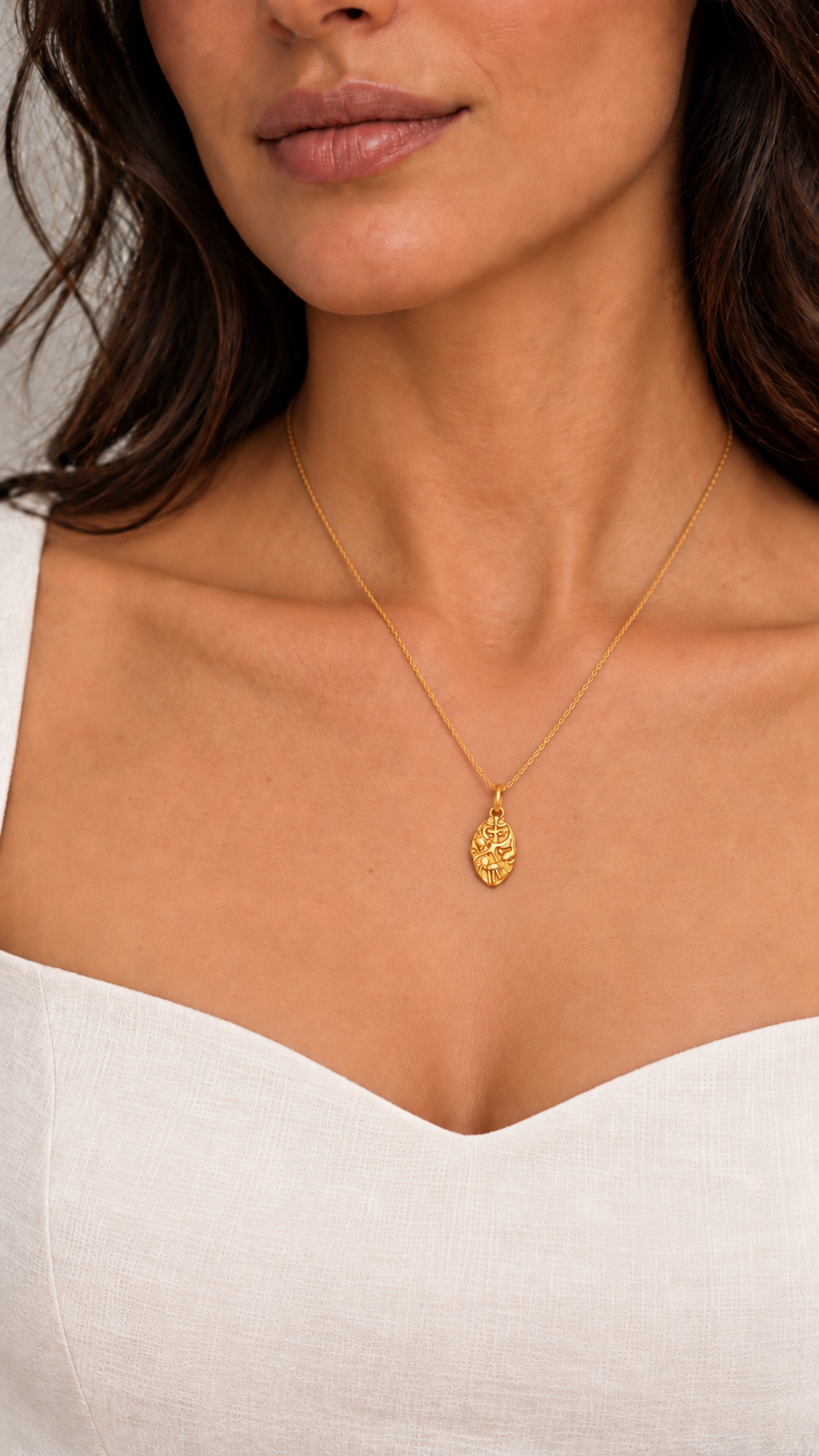 Ancient Indian Coin Necklace